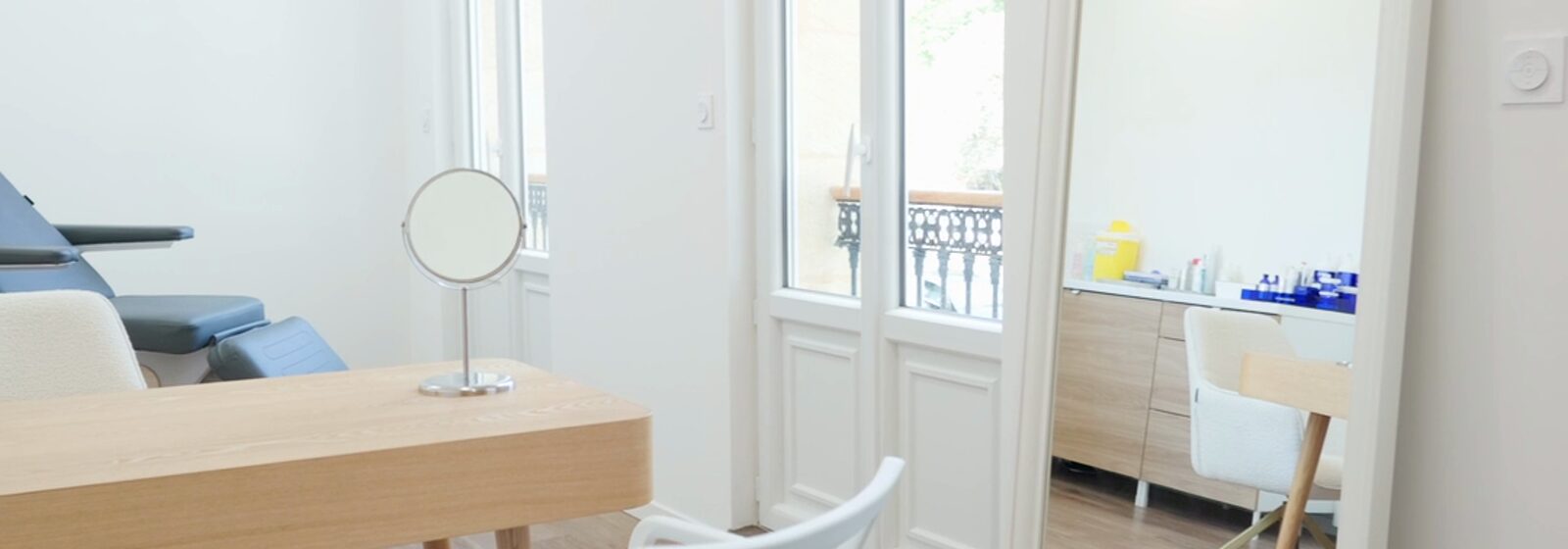 Salle de soins du cabinet du Dr Christophe Klein à Génissac